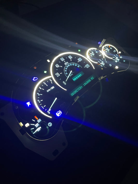 2003–2005 GM Truck 7-Gauge Instrument Cluster