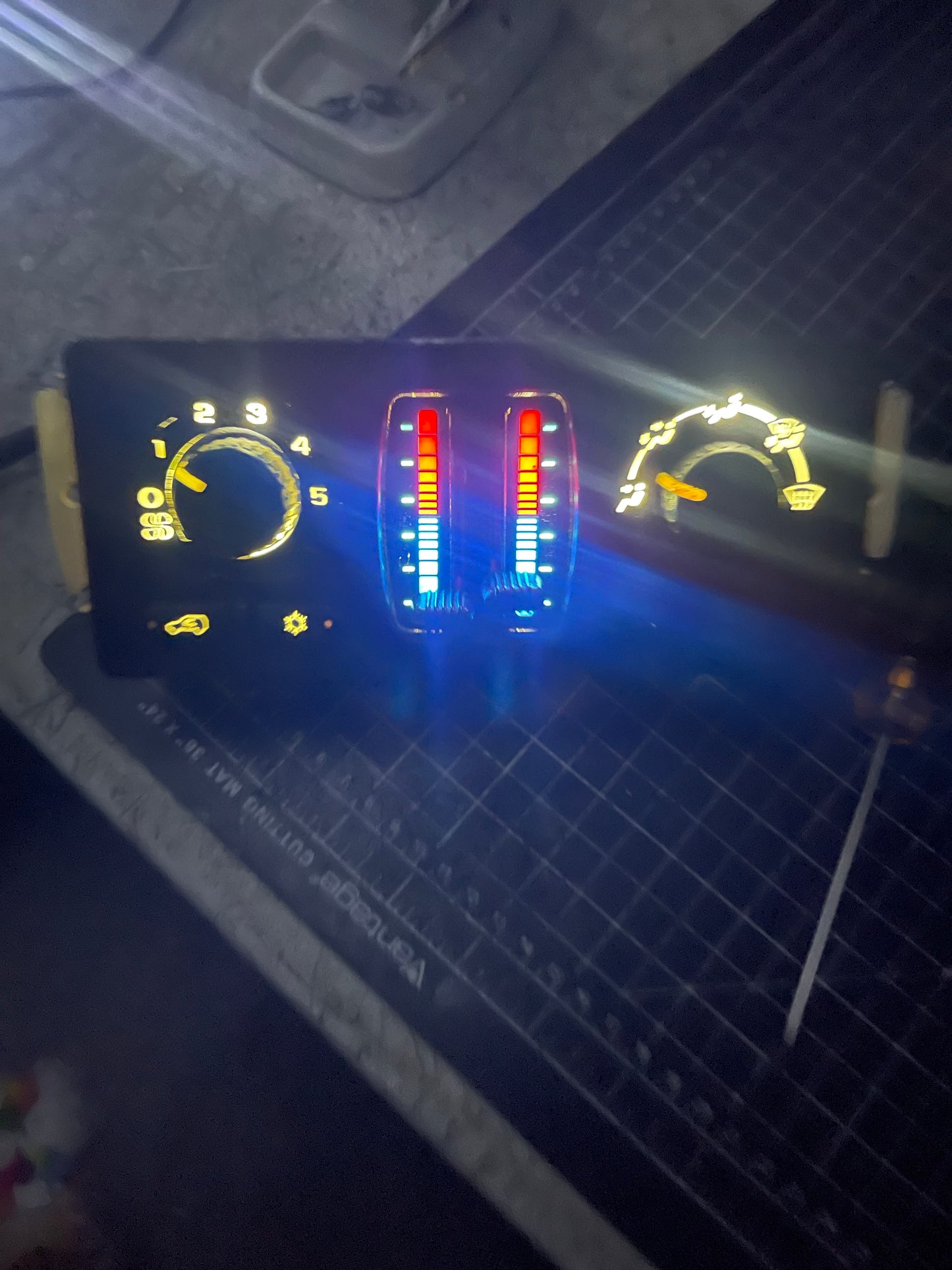 99-07 GMC Chevrolet Heater Climate Control LED Light Color Customization MAIL IN SERVICE