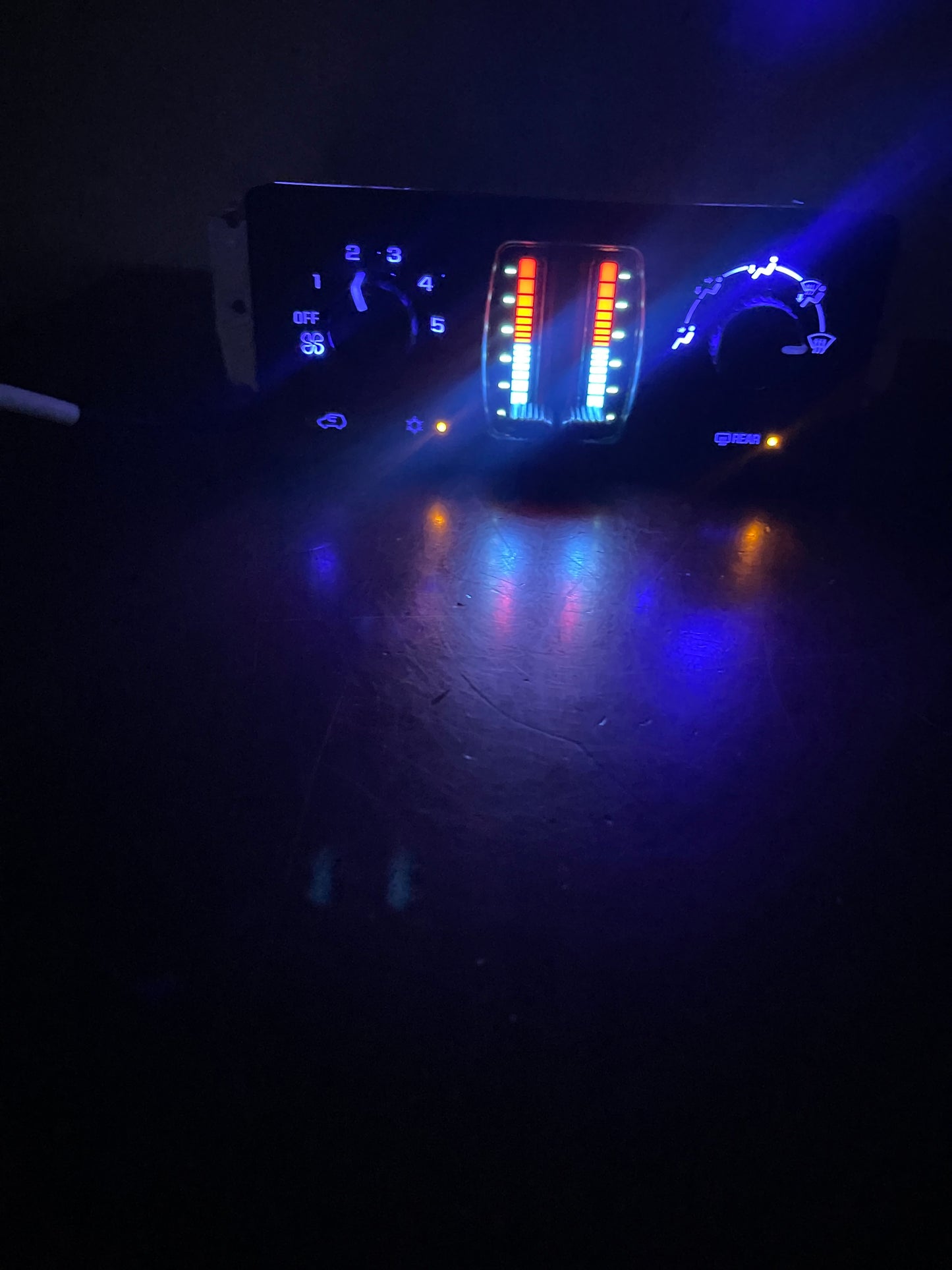99-07 GMC Chevrolet Heater Climate Control LED Light Color Customization MAIL IN SERVICE