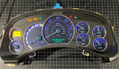 Blue LED  1999-2002 Cadillac Escalade Speedometer Instrument Gauge Cluster