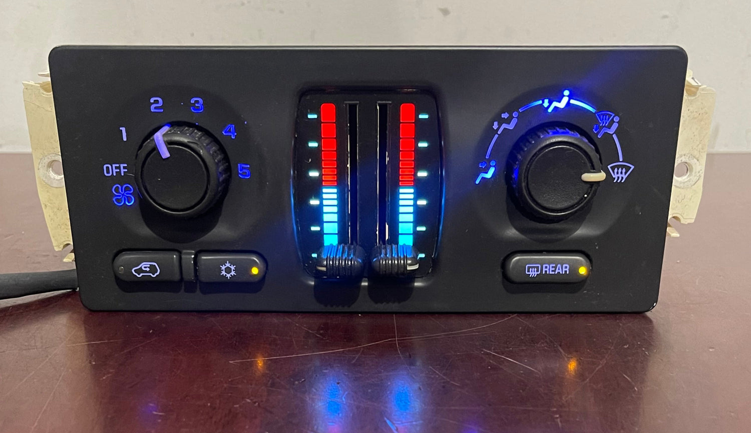 2003-2007 Chevy GMC heater control BLUE