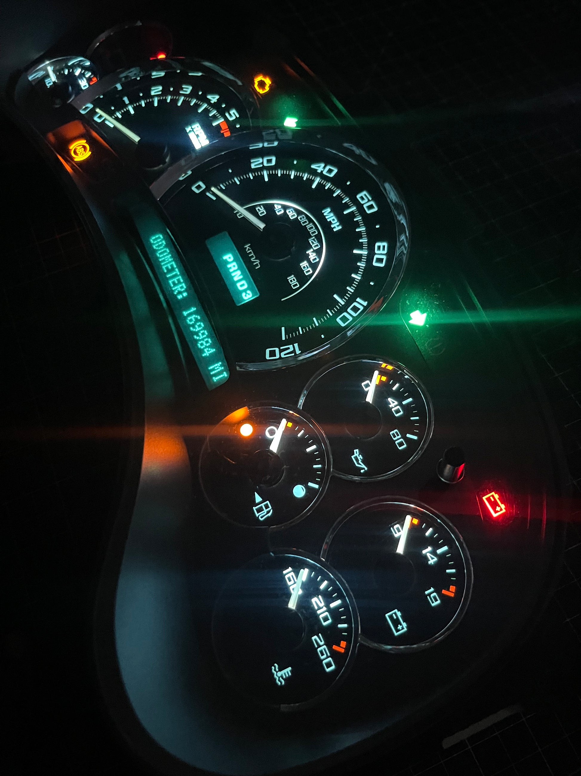 2003-2007 Cadillac Escalade (OEM) Rebuilt/Refurbished Speedometer Instrument Gauge Cluster with WHITE LED’s W/ Trans Temp - Speedometerking.com