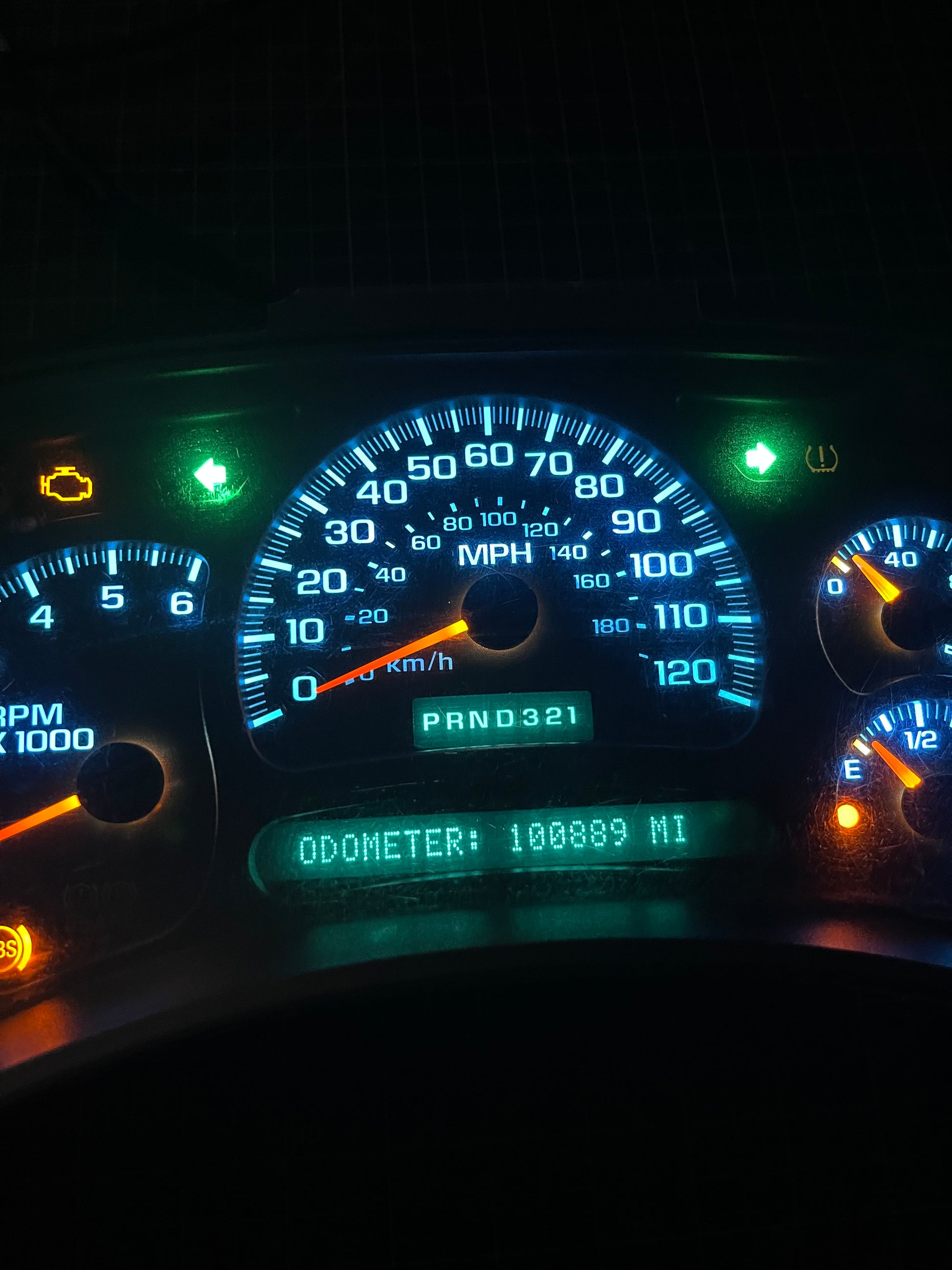 2003-2007 GMC/CHEVY (OEM) Rebuilt/Refurbished Speedometer Instrument Gauge Cluster with WHITE LED’s W/ Trans Temp - Speedometerking.com