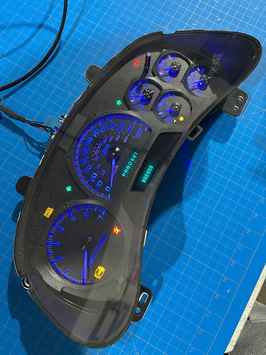 Trailblazer Envoy 2001-2009 (OEM) Rebuilt/Refurbished Speedo Instrument Gauge Cluster