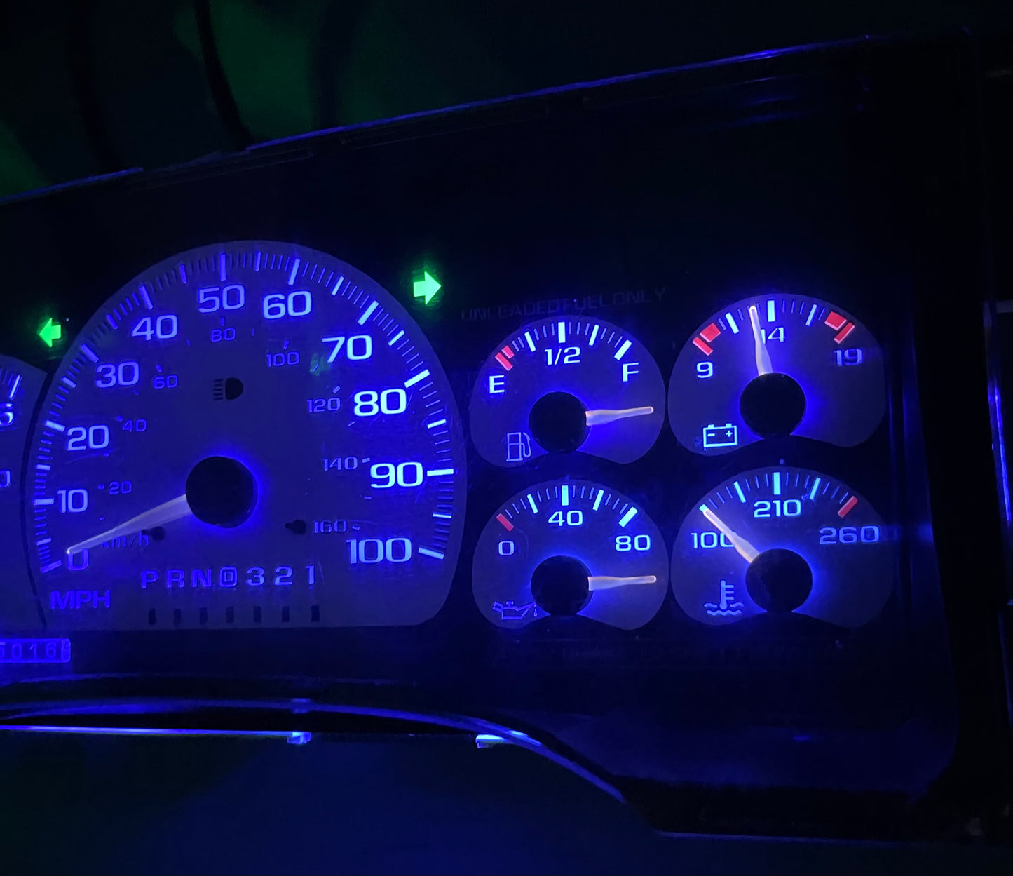 1995-1999 Gmc Chevrolet OEM Rebuilt Refurbished Instrument Gauge Cluster Cadillac Escalade, Silverado, Sierra, Tahoe, Denali Suburban, Avalanche, Yukon, under 200K miles