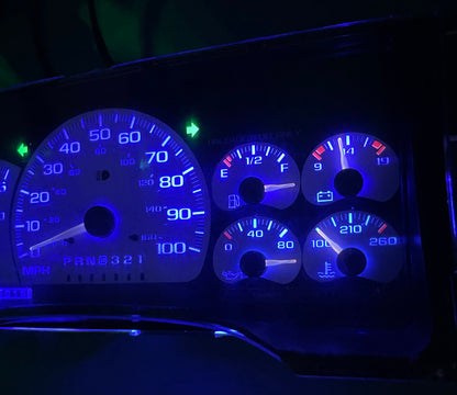 1995-1999 Gmc Chevrolet OEM Rebuilt Refurbished Instrument Gauge Cluster Cadillac Escalade, Silverado, Sierra, Tahoe, Denali Suburban, Avalanche, Yukon, under 200K miles
