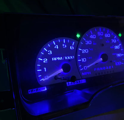 1995-1999 Gmc Chevrolet OEM Rebuilt Refurbished Instrument Gauge Cluster Cadillac Escalade, Silverado, Sierra, Tahoe, Denali Suburban, Avalanche, Yukon, under 200K miles