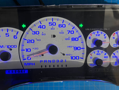 1995-1999 Gmc Chevrolet OEM Rebuilt Refurbished Instrument Gauge Cluster Cadillac Escalade, Silverado, Sierra, Tahoe, Denali Suburban, Avalanche, Yukon, under 200K miles