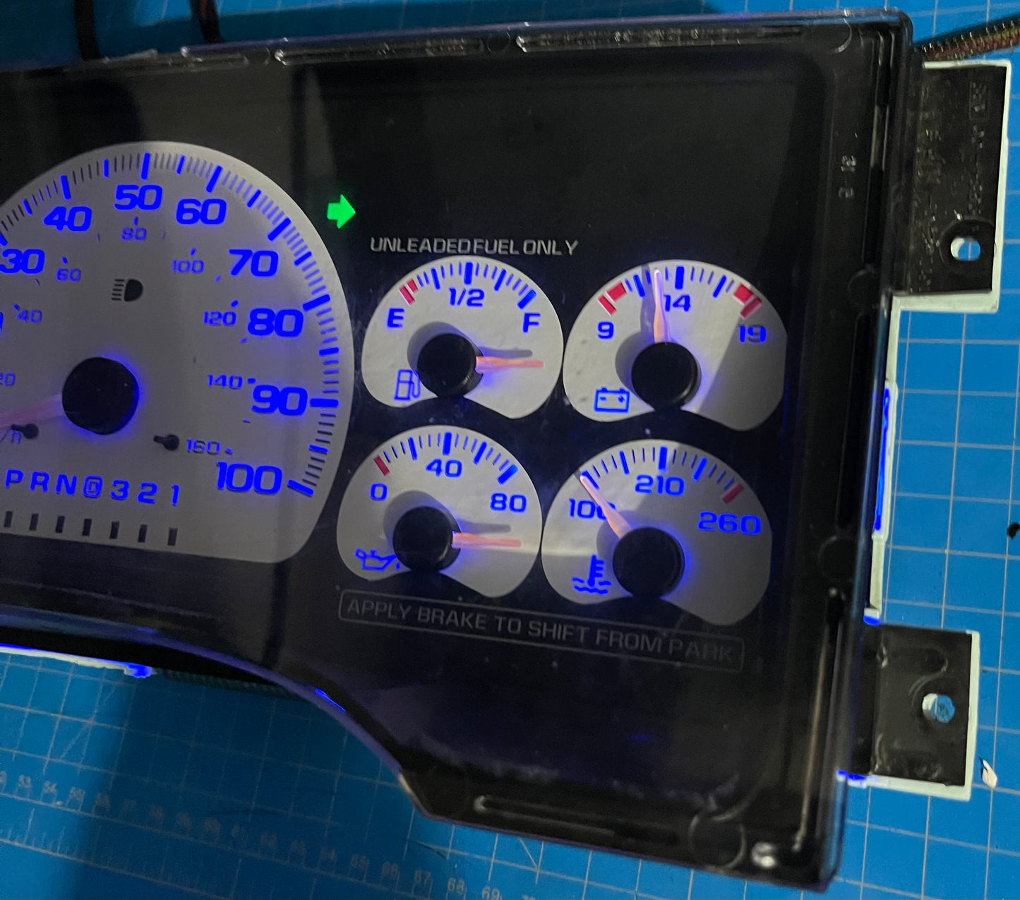 1995-1999 Gmc Chevrolet OEM Rebuilt Refurbished Instrument Gauge Cluster Cadillac Escalade, Silverado, Sierra, Tahoe, Denali Suburban, Avalanche, Yukon, under 200K miles
