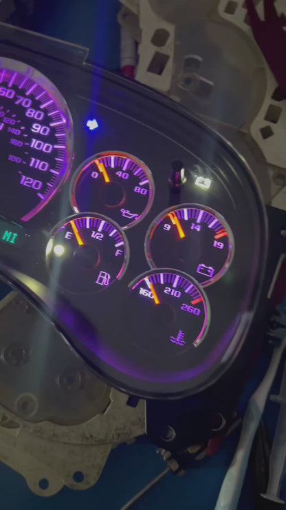 2003-2007 GMC/CHEVY (OEM) Rebuilt/Refurbished Speedometer Instrument Gauge Cluster W/ Trans Temp & Cadi Bezel