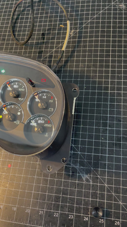 (Duramax) 2003-2007Cadillac Escalade (OEM) Rebuilt/Refurbished Speedometer Instrument Gauge Cluster with WHITE LED’s W/ Trans Temp